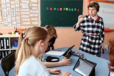 Мы опережаем программы гимназий